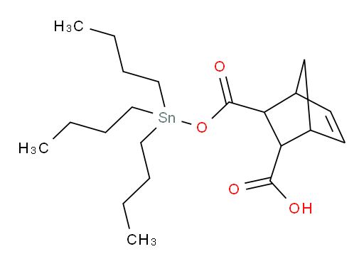 3-(((tributylstannyl)oxy)carbonyl)bicyclo[2.2.1]hept-5-ene-2-carboxylic acid