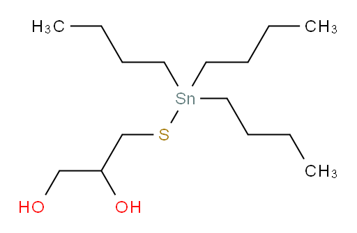 3-((tributylstannyl)thio)propane-1,2-diol