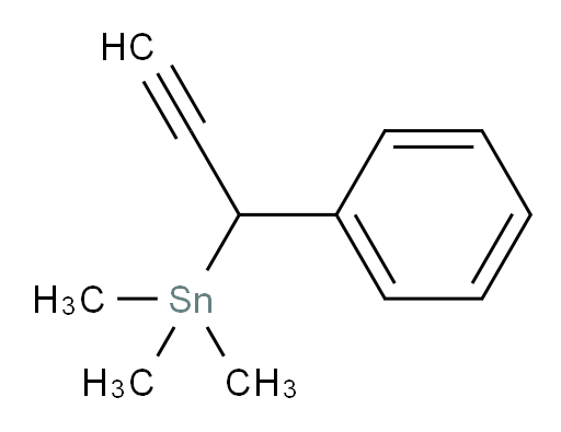 trimethyl(1-phenylprop-2-yn-1-yl)stannane