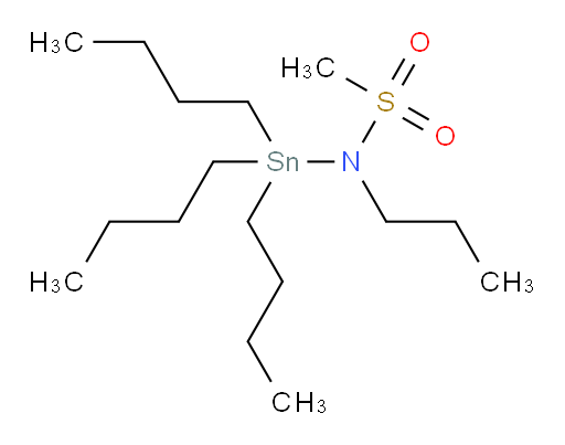 N-丙基-N-(三丁基锡基)甲烷磺酰胺