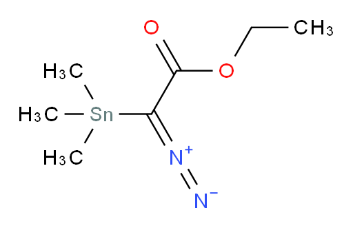 ethyl 2-diazo-2-(trimethylstannyl)acetate