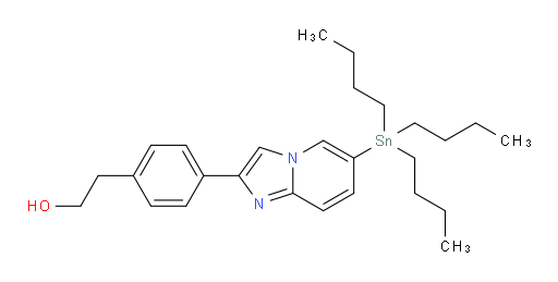 2-(4-(6-(tributylstannyl)imidazo[1,2-a]pyridin-2-yl)phenyl)ethanol