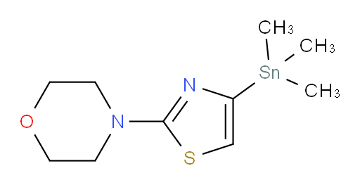4-(4-(trimethylstannyl)thiazol-2-yl)morpholine