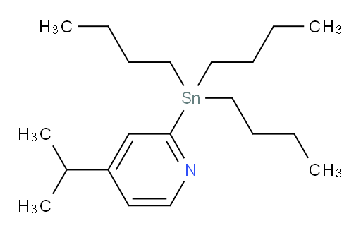 4-isopropyl-2-(tributylstannyl)pyridine