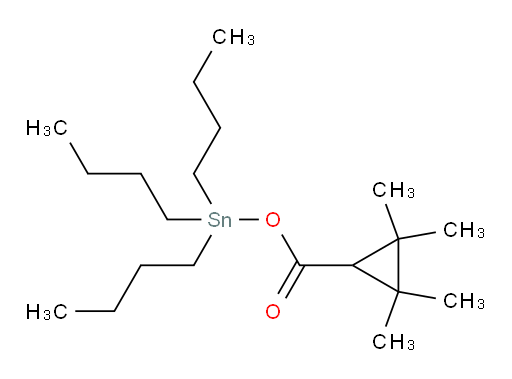 三丁基锡基 2,2,3,3-四甲基环丙烷甲酸酯