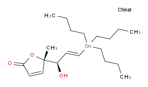 (S)-5-((R,E)-1-羟基-3-(三丁基锡基)烯丙基)-5-甲基呋喃-2(5H)-酮