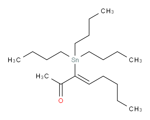 (Z)-3-(tributylstannyl)oct-3-en-2-one