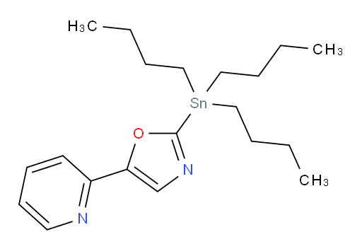 5-(吡啶-2-基)-2-(三丁基锡基)噁唑