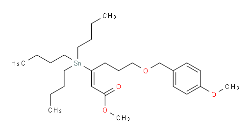 (E)-methyl 6-((4-methoxybenzyl)oxy)-3-(tributylstannyl)hex-2-enoate
