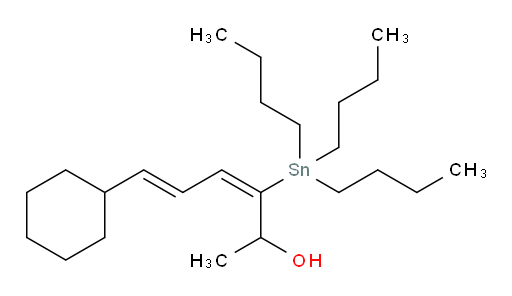 (3E,5E)-6-环己基-3-(三丁基锡基)六-3,5-二烯-2-醇