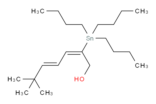 (2E,4E)-6,6-dimethyl-2-(tributylstannyl)hepta-2,4-dien-1-ol