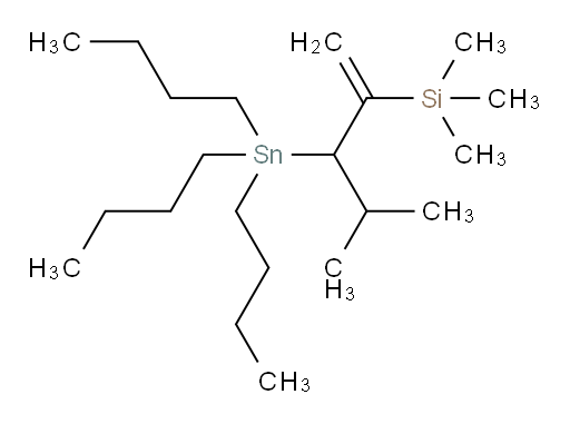 trimethyl(4-methyl-3-(tributylstannyl)pent-1-en-2-yl)silane