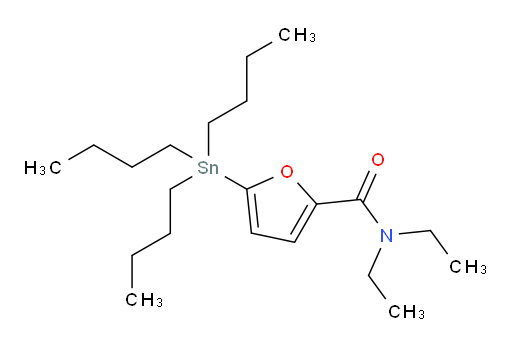 N,N-diethyl-5-(tributylstannyl)furan-2-carboxamide