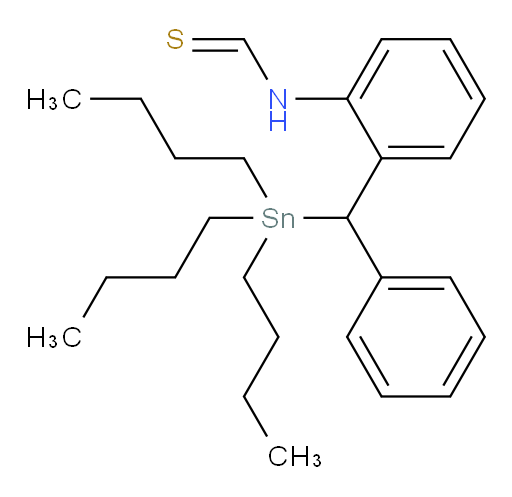 N-(2-(苯基(三丁基锡基)甲基)苯基)m硫代乙酰胺