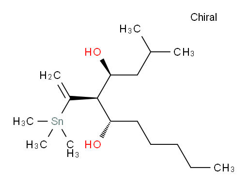 (4S,5R,6S)-2-methyl-5-(1-(trimethylstannyl)vinyl)undecane-4,6-diol