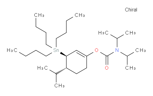 (3R,4R)-4-isopropyl-3-(tributylstannyl)cyclohex-1-en-1-yl diisopropylcarbamate