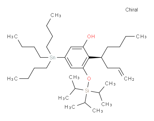 (S)-2-(oct-1-en-4-yl)-5-(tributylstannyl)-3-((triisopropylsilyl)oxy)phenol