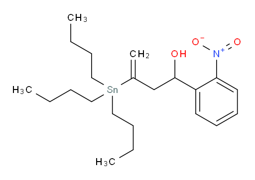 1-(2-nitrophenyl)-3-(tributylstannyl)but-3-en-1-ol