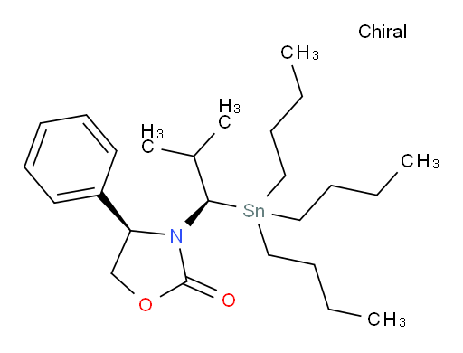 (R)-3-((R)-2-methyl-1-(tributylstannyl)propyl)-4-phenyloxazolidin-2-one
