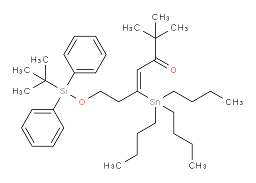 (Z)-7-((tert-butyldiphenylsilyl)oxy)-2,2-dimethyl-5-(tributylstannyl)hept-4-en-3-one