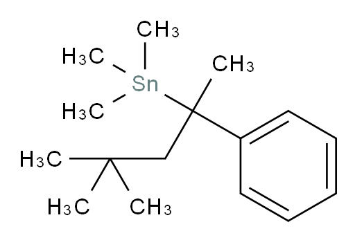 (4,4-dimethyl-2-phenylpentan-2-yl)trimethylstannane