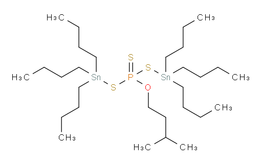 O-异戊基 S,S-双(三丁基锡基) 膦酰基ro三硫基ate
