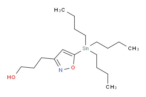 3-(5-(tributylstannyl)isoxazol-3-yl)propan-1-ol