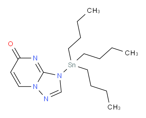 3-(三丁基锡基)-[1,2,4]三氮唑并[1,5-a]嘧啶-5(3H)-酮