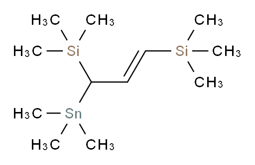 (E)-(3-(trimethylstannyl)prop-1-ene-1,3-diyl)bis(trimethylsilane)