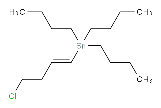 (E)-三丁基(4-氯丁-1-烯-1-基)锡烷