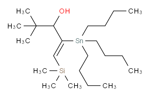 (Z)-4,4-dimethyl-2-(tributylstannyl)-1-(trimethylsilyl)pent-1-en-3-ol