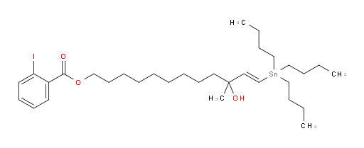 (E)-10-羟基-10-甲基-12-(三丁基锡基)十二-11-烯-1-基 2-碘苯甲酸酯
