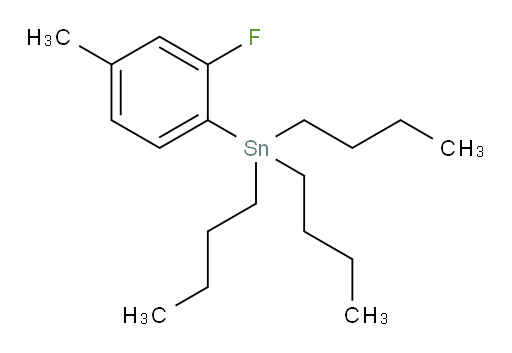 tributyl(2-fluoro-4-methylphenyl)stannane