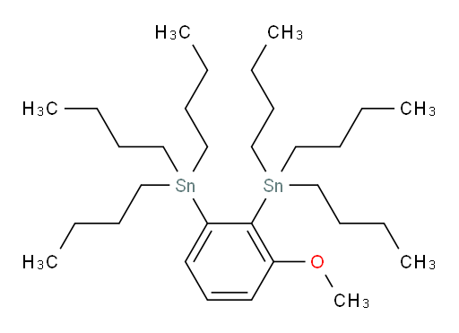 (3-甲氧基-1,2-苯基ene)双(三丁基锡烷)