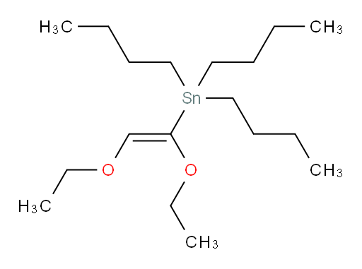 (E)-tributyl(1,2-diethoxyvinyl)stannane