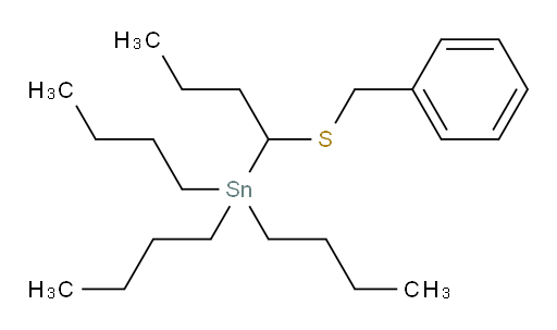 (1-(benzylthio)butyl)tributylstannane
