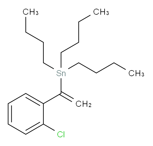 三丁基(1-(2-氯苯基)乙烯基)锡烷