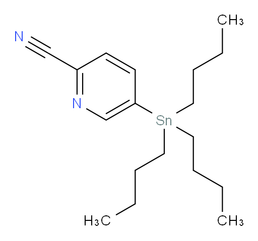 5-(tributylstannyl)picolinonitrile