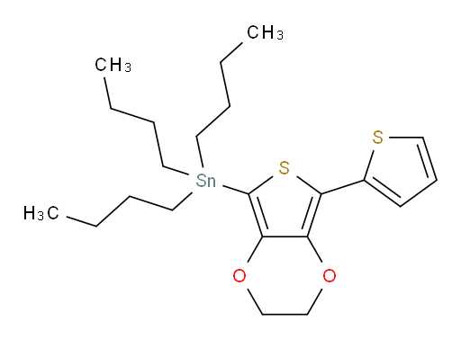 三丁基(7-(噻吩-2-基)-2,3-二氢噻吩并[3,4-b][1,4]二噁烯-5-基)锡烷