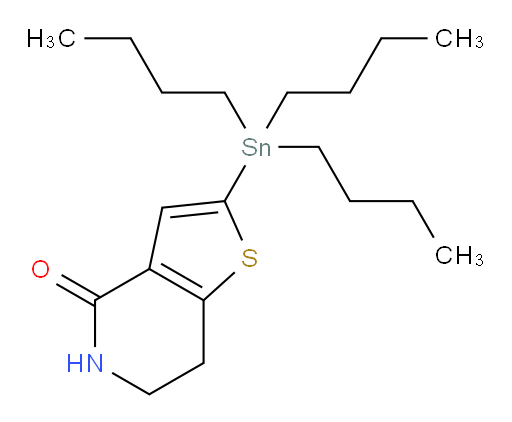2-(tributylstannyl)-6,7-dihydrothieno[3,2-c]pyridin-4(5H)-one