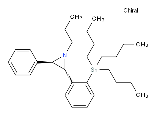 (2R,3R)-2-phenyl-1-propyl-3-(2-(tributylstannyl)phenyl)aziridine