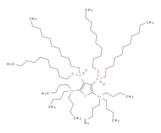 tetrakis(decyl) (2,5-bis(tributylstannyl)thiophene-3,4-diyl)bis(phosphonate)