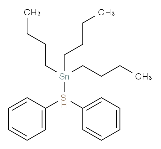 diphenyl(tributylstannyl)silane