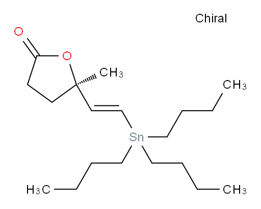 (R,E)-5-methyl-5-(2-(tributylstannyl)vinyl)dihydrofuran-2(3H)-one