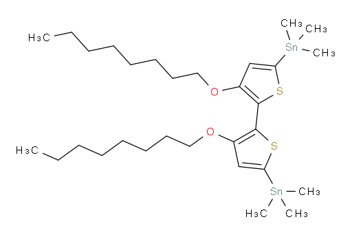 (3,3'-bis(octyloxy)-[2,2'-bithiophene]-5,5'-diyl)bis(trimethylstannane)