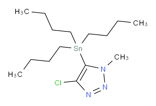 4-chloro-1-methyl-5-(tributylstannyl)-1H-1,2,3-triazole