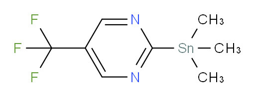 5-(trifluoromethyl)-2-(trimethylstannyl)pyrimidine