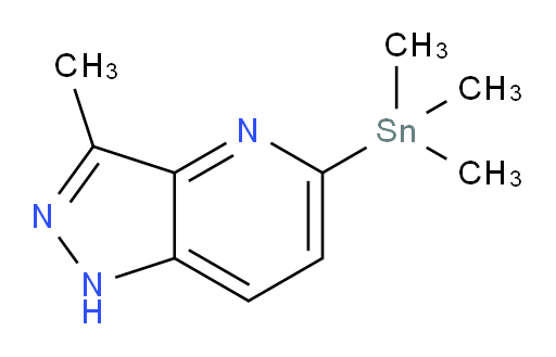 3-methyl-5-(trimethylstannyl)-1H-pyrazolo[4,3-b]pyridine
