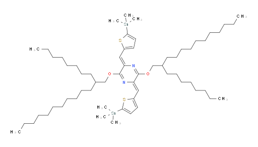(2Z,5Z)-3,6-bis((2-octyltridecyl)oxy)-2,5-bis((5-(trimethylstannyl)thiophen-2-yl)methylene)-2,5-dihydropyrazine