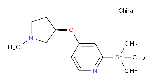 (R)-4-((1-methylpyrrolidin-3-yl)oxy)-2-(trimethylstannyl)pyridine